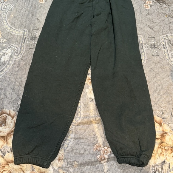SKIMS LIMITED EDITION SPRUCE COTTON FLEECE PANTS - Picture 4 of 7